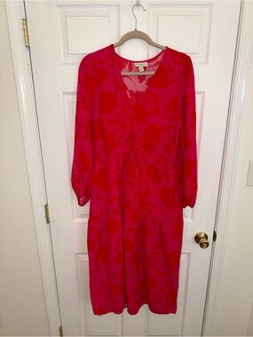 Kate Spade X Target Classic Rose Linen Dress
